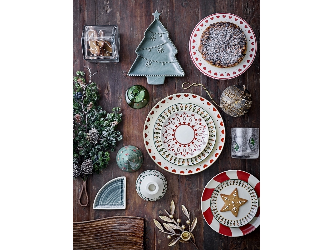 Bloomingville - Elius Krukke m/låg, Klar, Genanvendt Glas, L10xH14xW10 cm