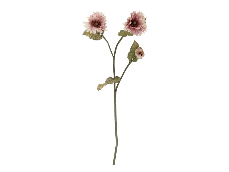 Bloomingville Chrysantemum Stilk, Rosa, Kunstige Blomster