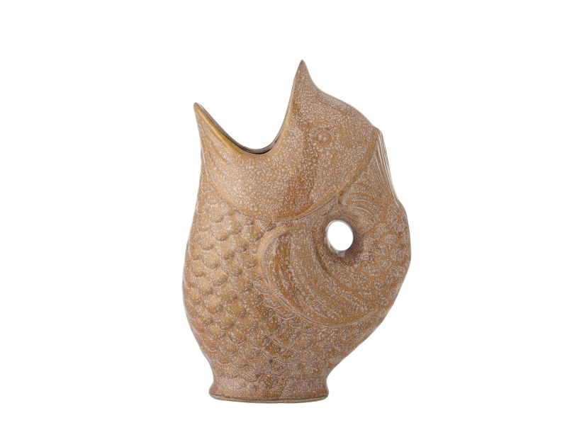 Creative Collection Harvey Vase, Brun, Stentøj