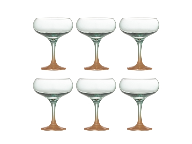Bloomingville Signe Cocktailglas, Multifarvet, Glas