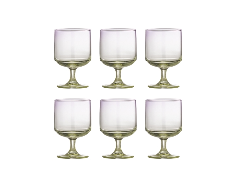 Bloomingville Luciana Trinkglas, Bunt, Glas