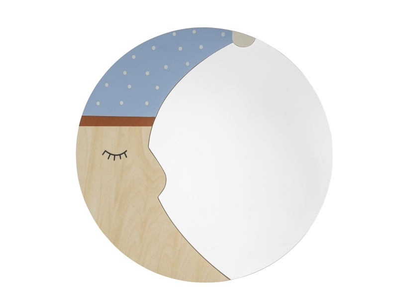 Bloomingville Mini Moony Vægspejl, Multifarvet, Fsc 100% Plywood