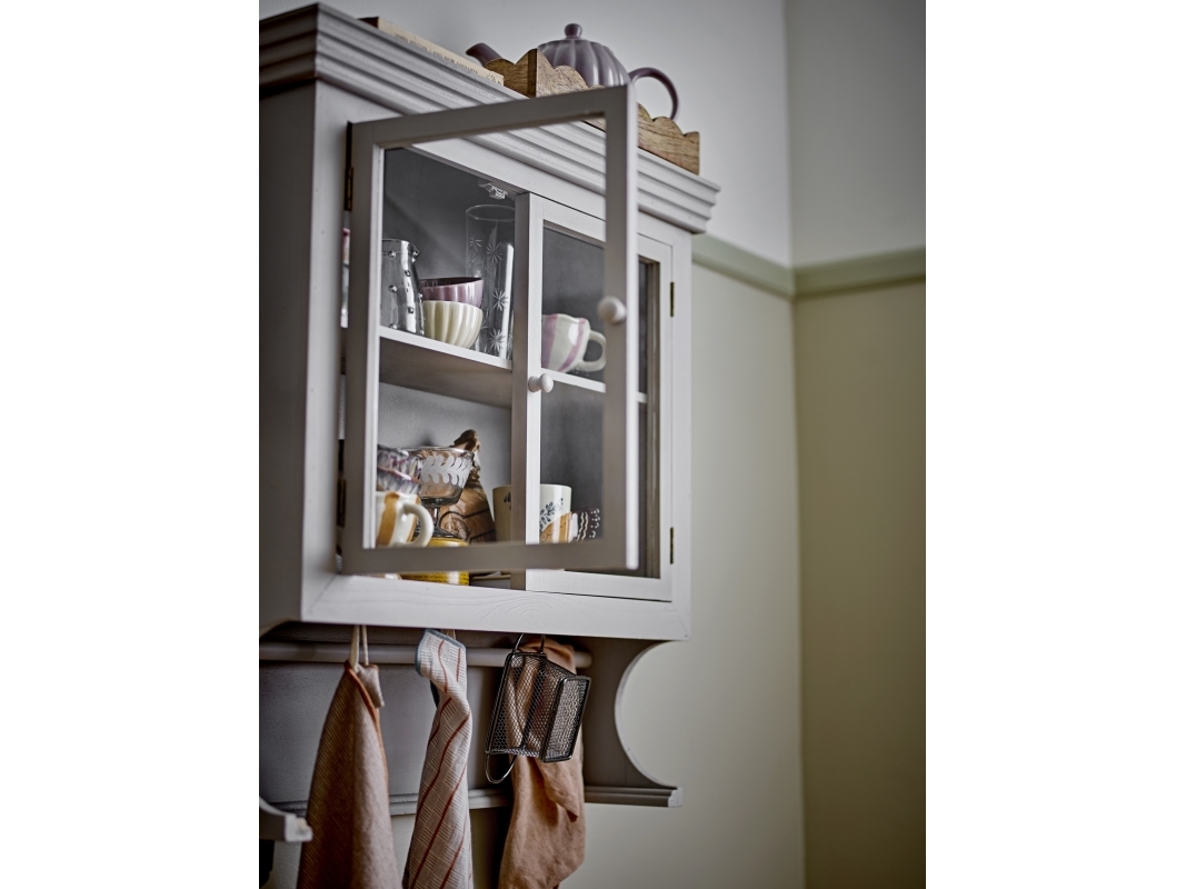 BLOOMINGVILLE Pilu-skåp, grå, furu | N - A | GameStuff