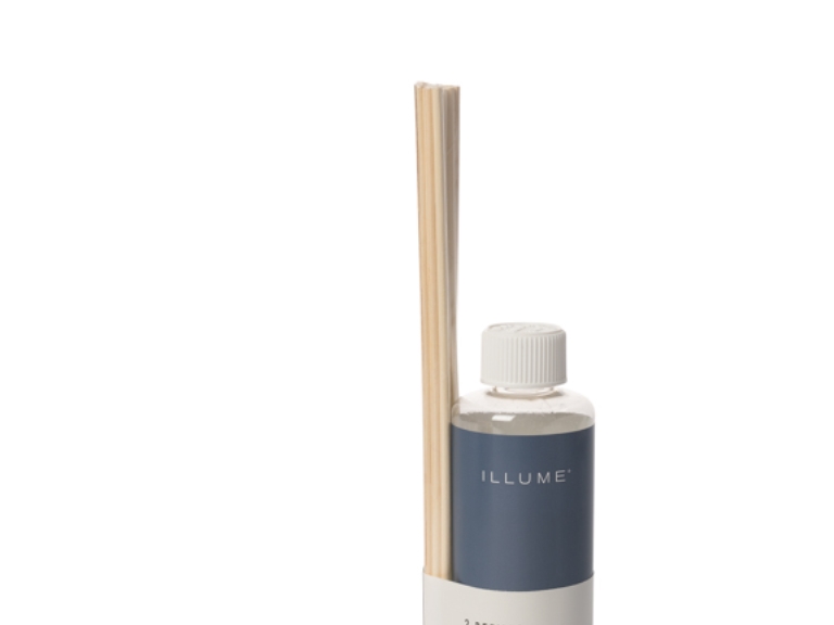 Bloomingville - Hidden Lake Diffuser Refill, Blå,, 180 ML. - 2x9 Reeds - D6xH23 cm