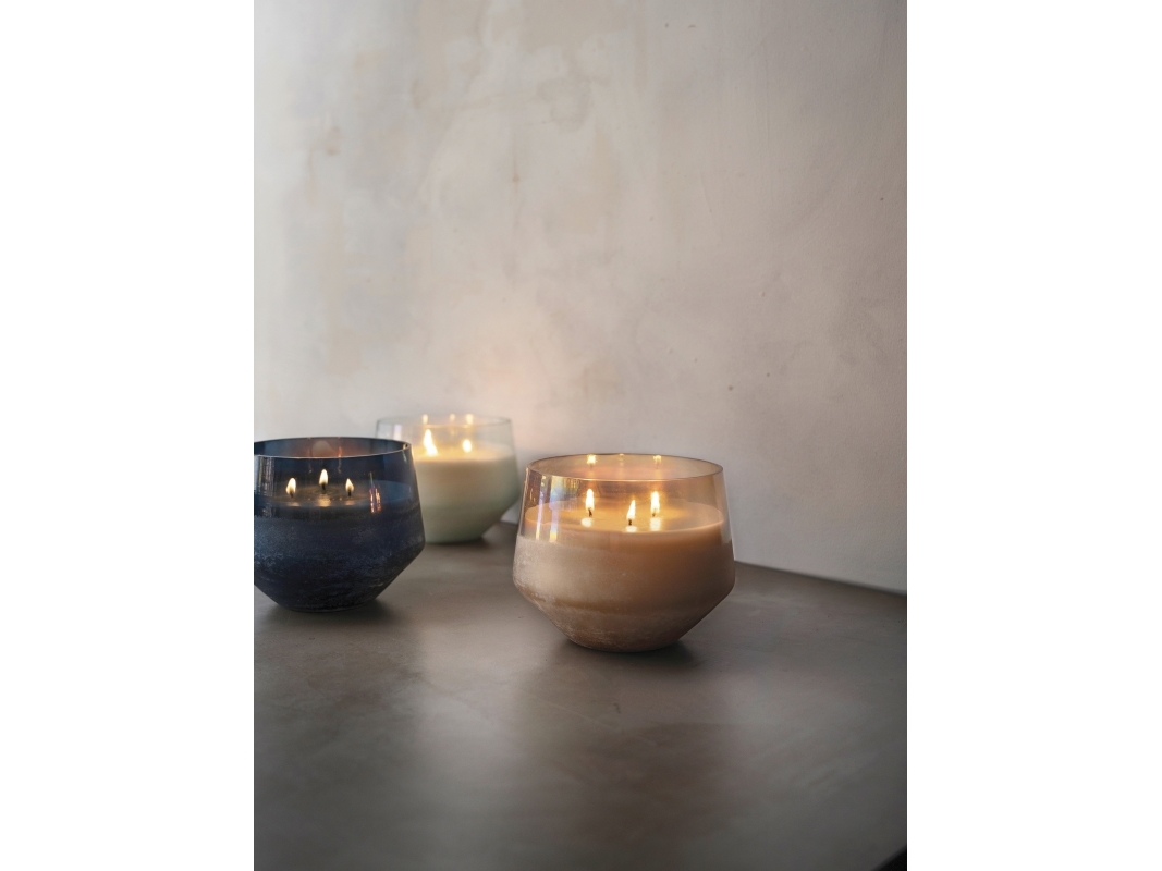 Illume Coconut Milk Mango Baltic Glas Duftlys, Rosa,
