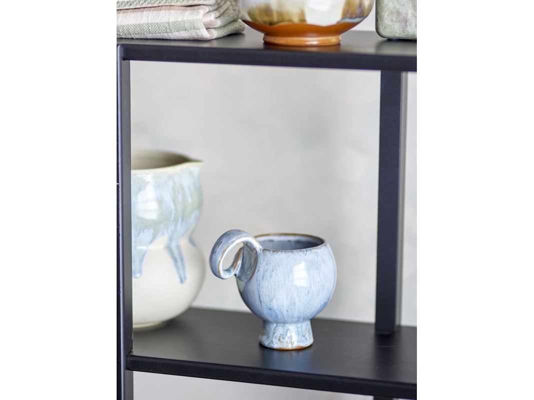 Bloomingville Krus - Avonlea - Blå - Stentøj - Sæt Med 4 - 250 Ml