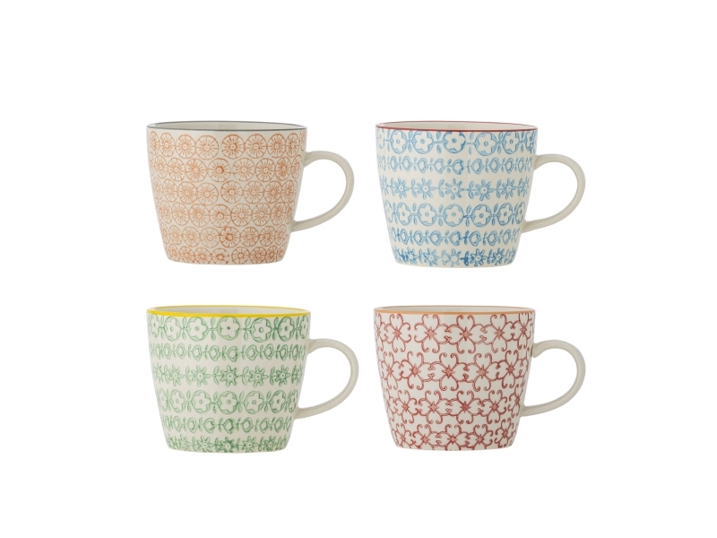 Bloomingville Carla Becher, Bunt, Steingut