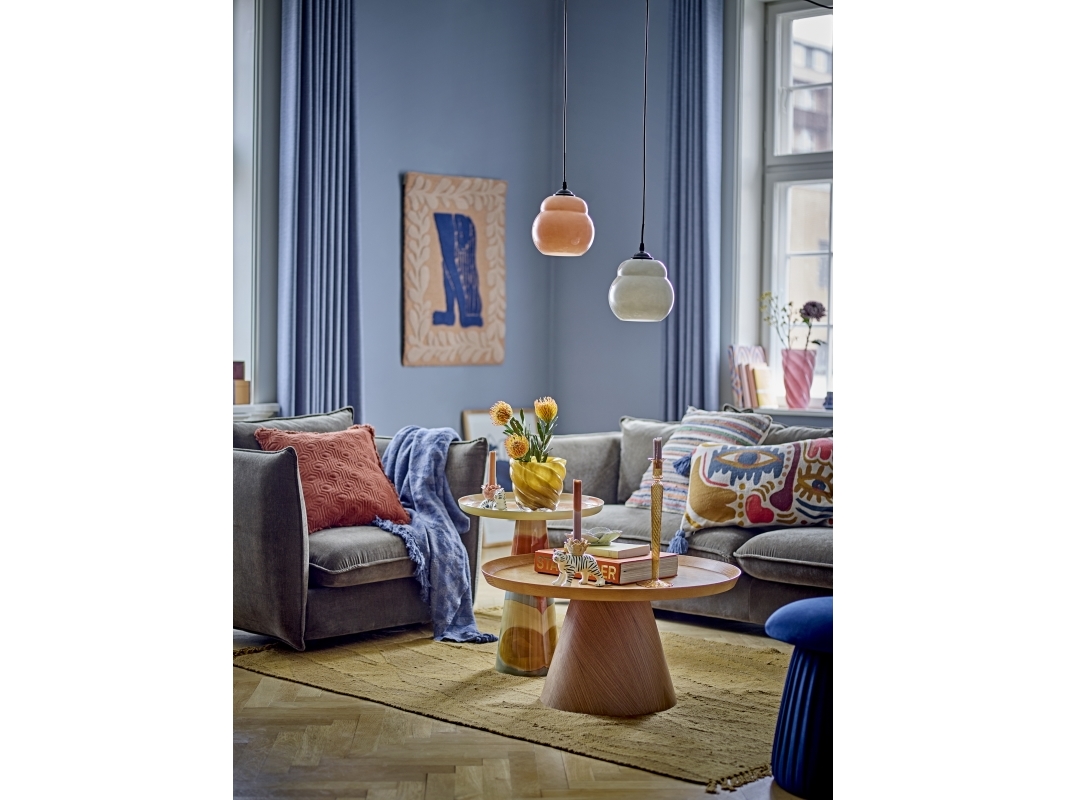 BLOOMINGVILLE Udine heitto, sininen, kierrätettyä puuvillaa