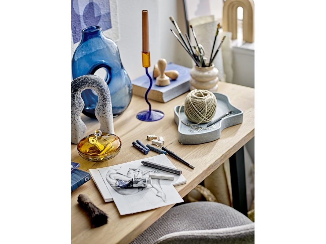 BLOOMINGVILLE Lakey-skål, blå, stengods | Baby & barn - Dekoration - Dekorationer för hemmet | GameStuff