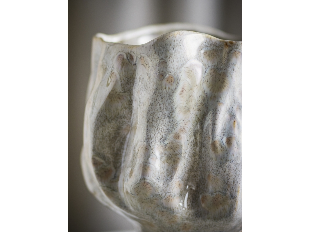 BLOOMINGVILLE Adair Vase, Hvid, Stentøj | Huset - Inredning - Vaser | GameStuff