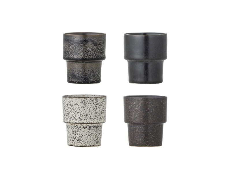 Bloomingville Ewan Espressotasse, Bunt, Steingut