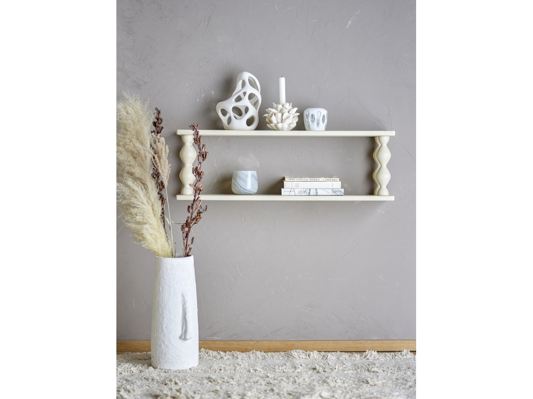 BLOOMINGVILLE Salino hylla, vit, MDF | Baby & barn - Dekoration - Väggdekoration | GameStuff