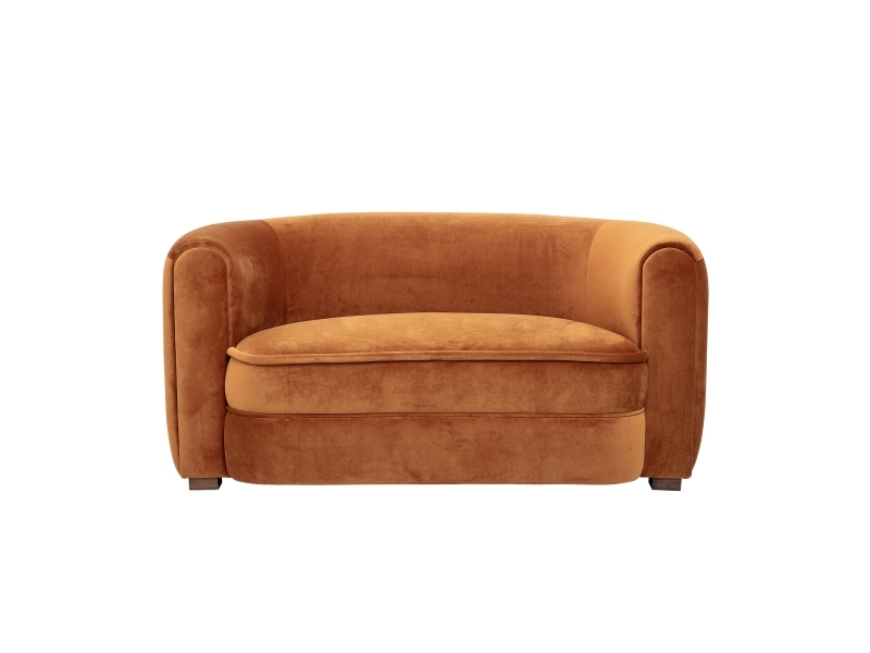 Creative Collection Malala Sofa, Orange, Polyester
