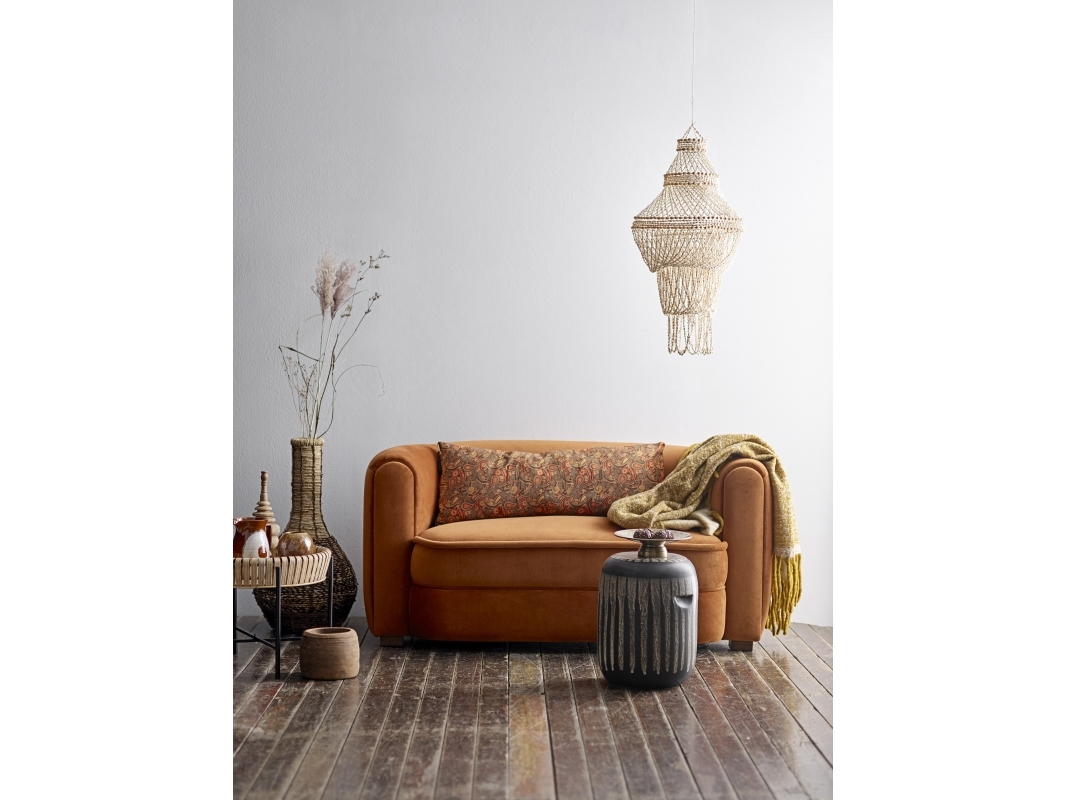 Bloomingville - Malala Sofa, Orange, Polyester, L152xH73xW79 cm