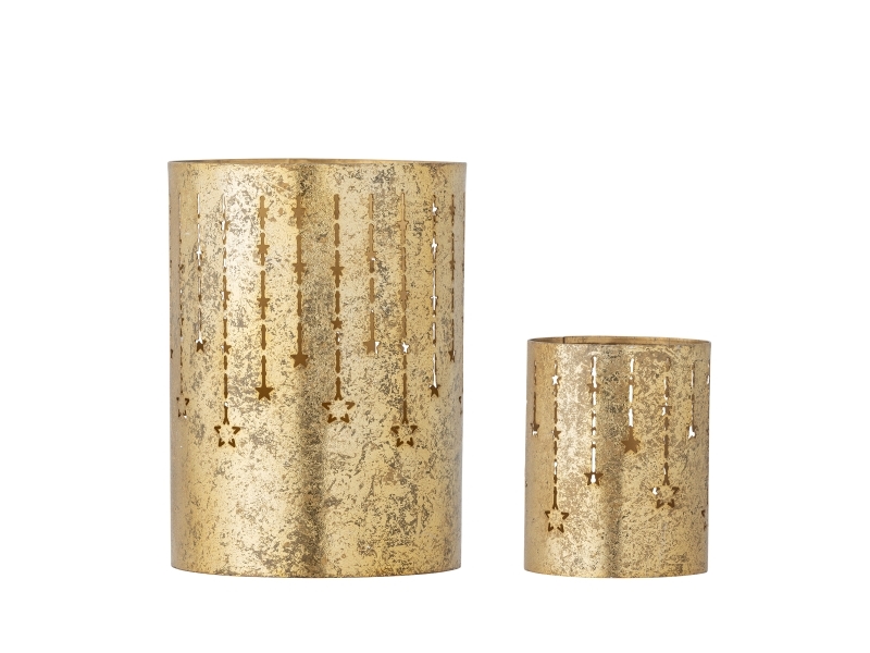 Bloomingville Mista Teelichthalter, Gold, Metall
