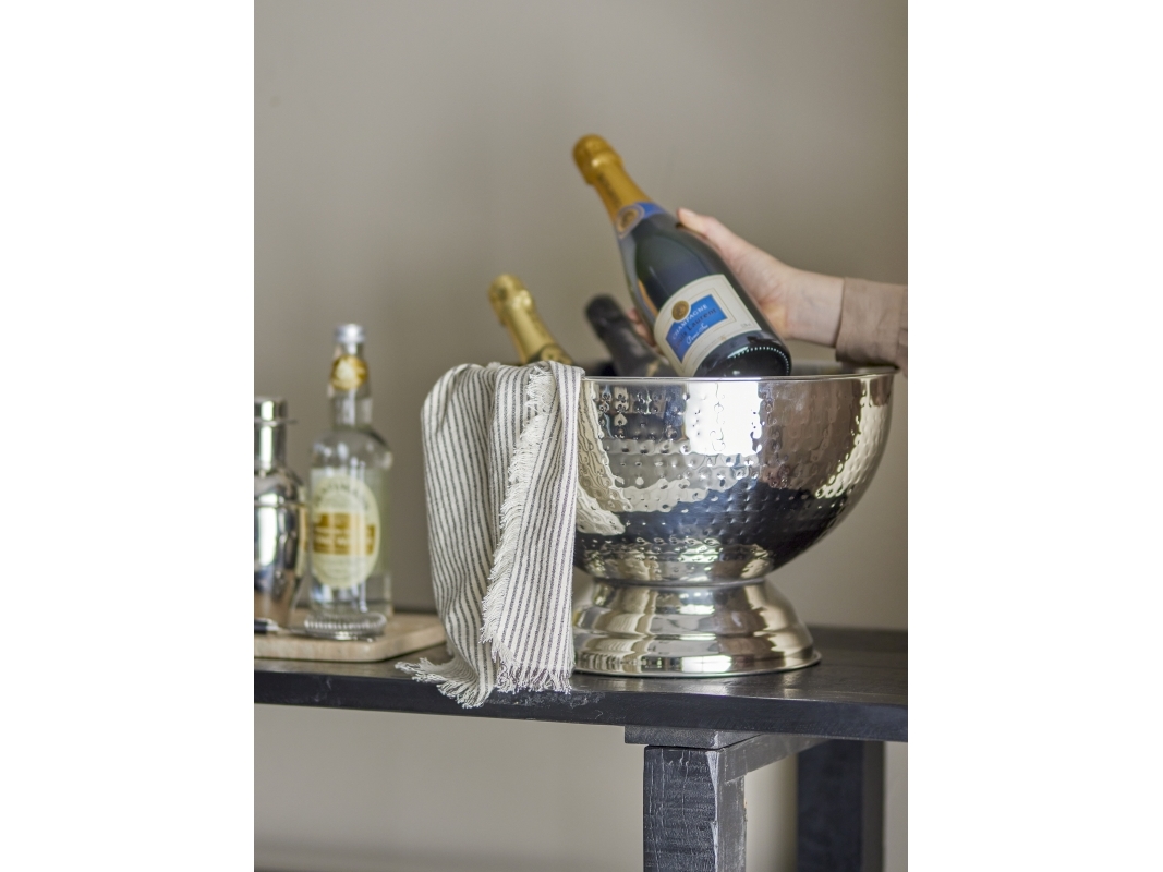 BLOOMINGVILLE Kaluka samppanjajäähdytin, hopea, ruostumatonta terästä