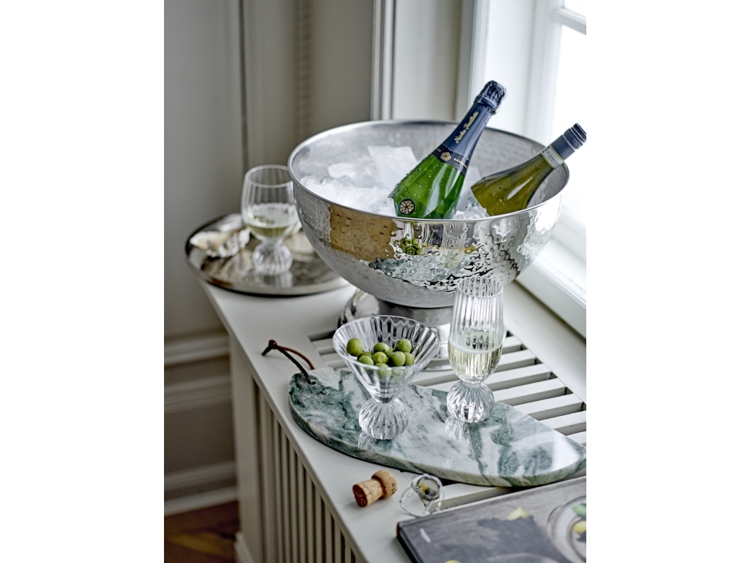 Bloomingville - Kaluka Champagnekøler, Sølv, Rustfri Stål - Ø37 Ã H24 cm