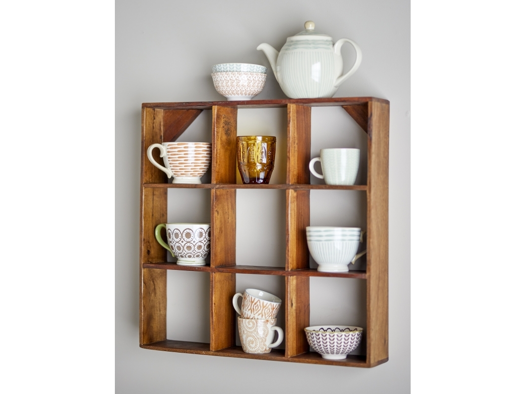 CREATIVE COLLECTION Tilo Hylde, Brun, Genanvendt Træ