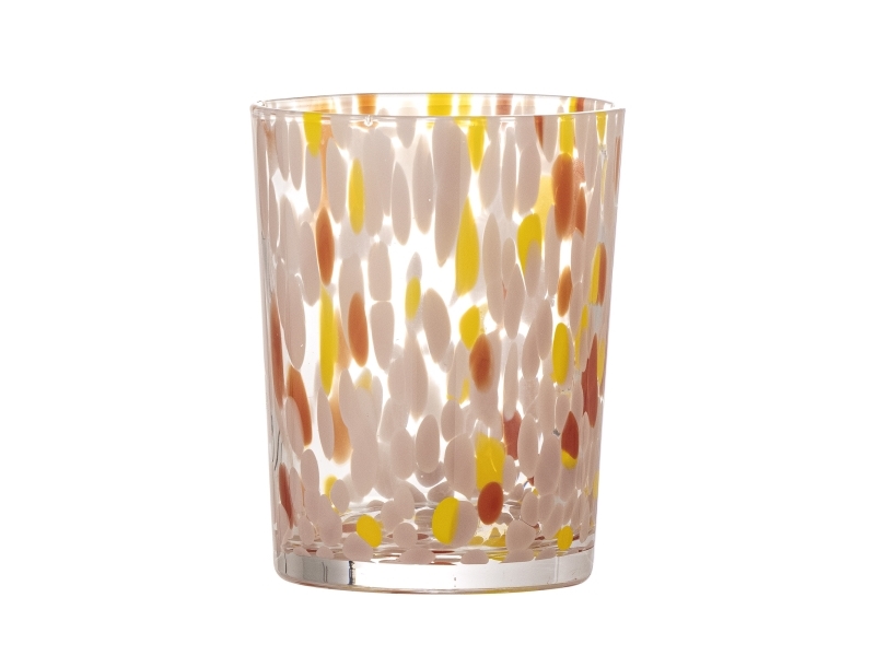 Bloomingville Lilya Trinkglas, Rose, Glas