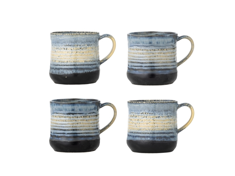 Bloomingville Deana Becher, Bunt, Steingut