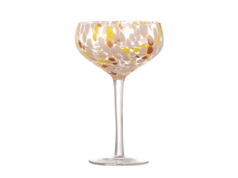 Bloomingville Lilya Cocktailglas, Pink, Glas