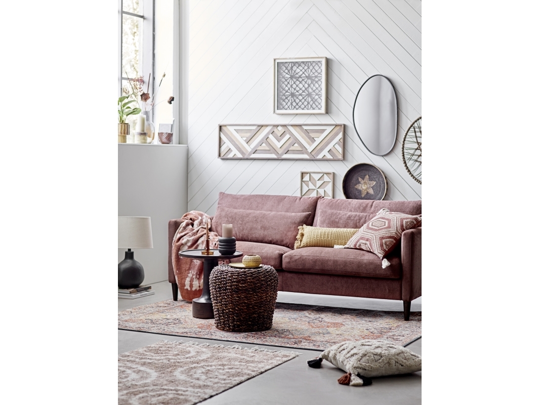 Bloomingville CREATIVE COLLECTION Faun väggspegel, svart, järn | Baby & barn - Inredning - Speglar för hemmet | GameStuff