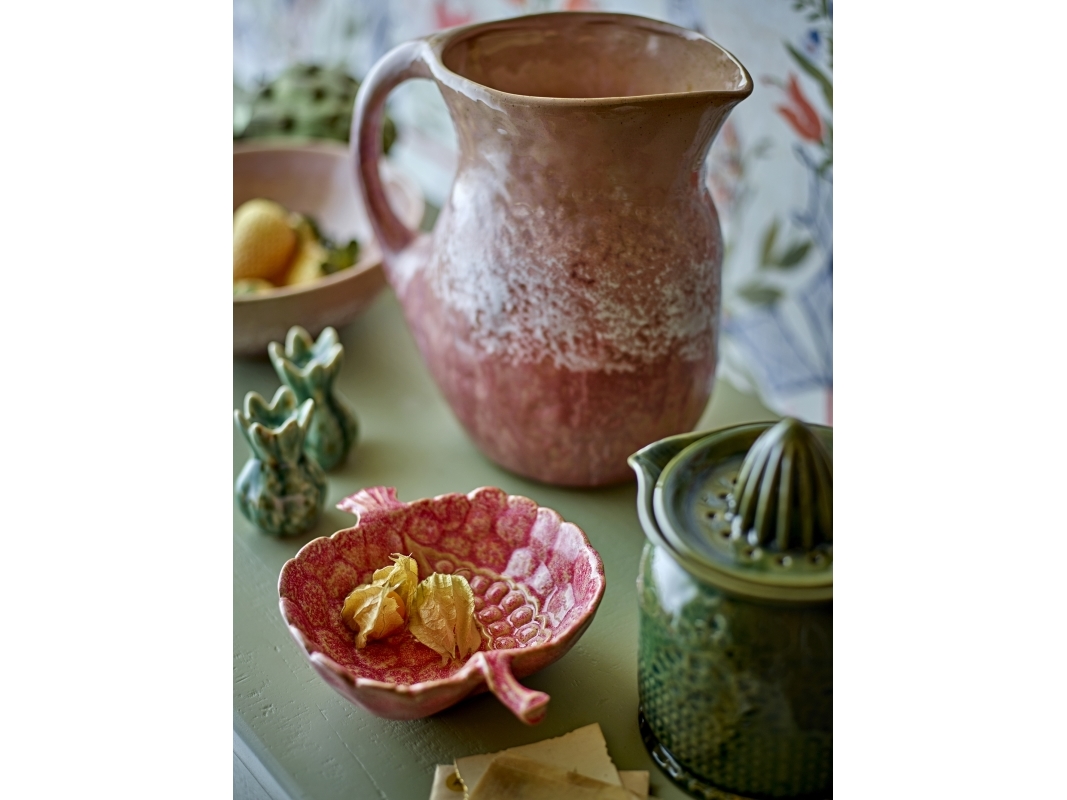 Bloomingville - Darlene Kande, Rosa, Stentøj, D13xH22 cm