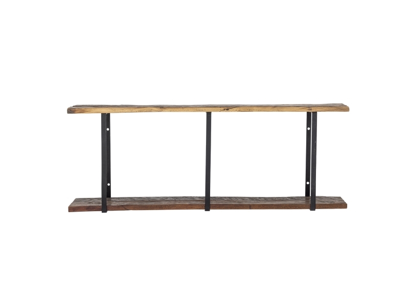 CREATIVE COLLECTION Tallymay Hylde, Brun, Genanvendt Træ