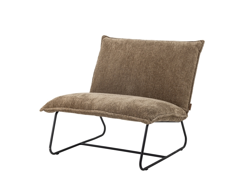Bloomingville Cape Loungesessel, Braun, Recyceltes Polyester