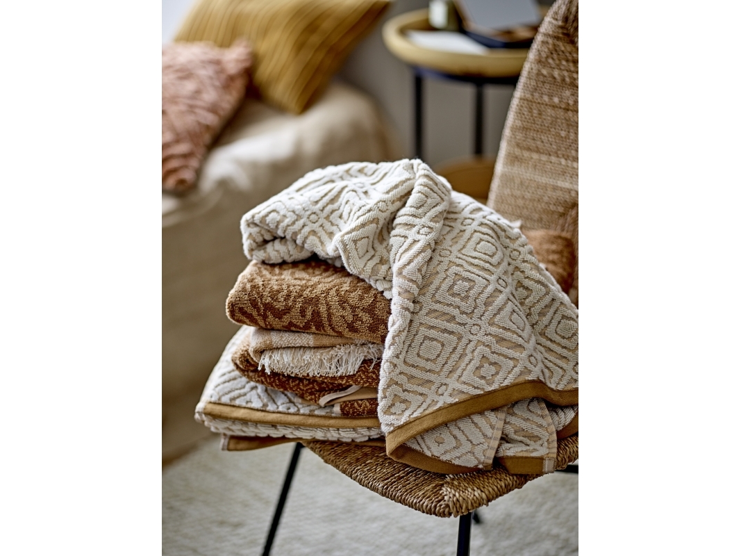 BLOOMINGVILLE Malou-pyyhe, luonnollinen, puuvilla OEKO-TEX®