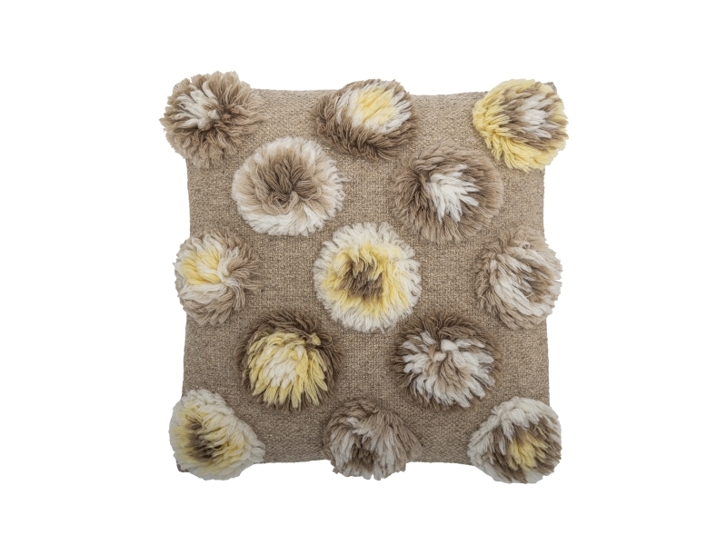 Bloomingville Somma Kissen, Natur, Wolle