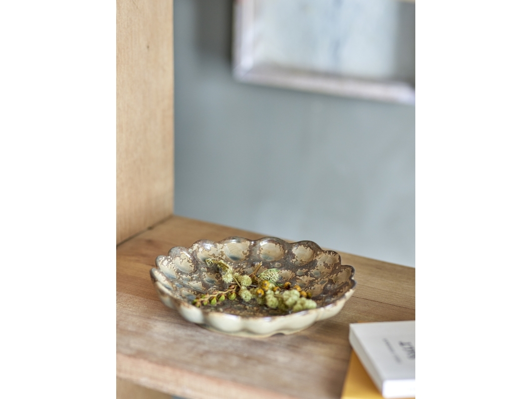 CREATIVE COLLECTION Oyu Skål, Brun, Stentøj | Baby & barn - Inredning - Skålar | GameStuff