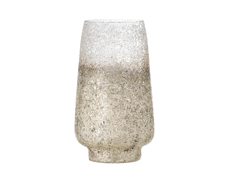 Bloomingville Lucina Teelichthalter, Silber, Glas