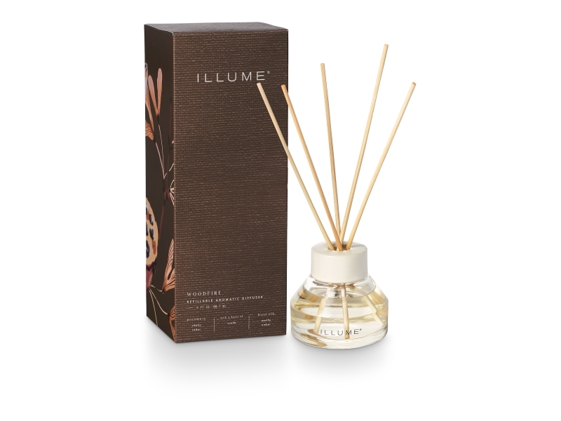 ILLUME Woodfire -tuoksutikut, ruskea,