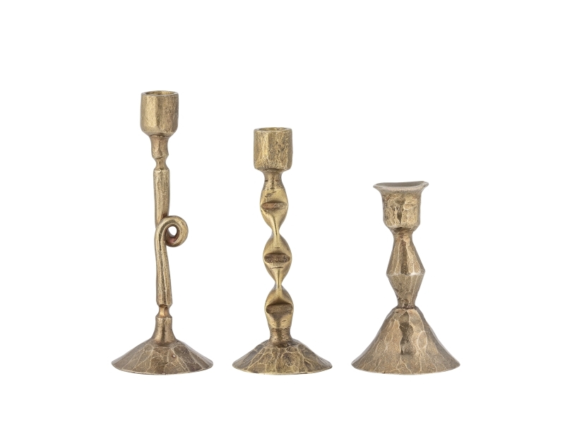 Bloomingville Efsa Kerzenhalter, Brass, Metall