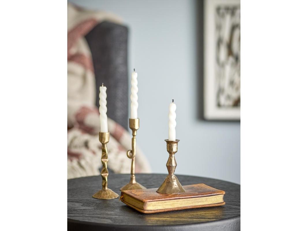BLOOMINGVILLE Efsa kynttilänjalka, messinki, metallia
