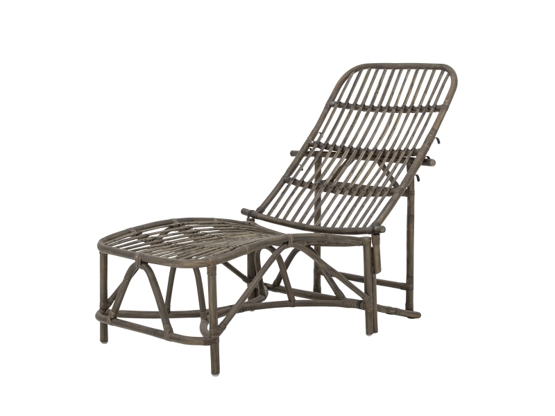 Bloomingville Dione Liggestol, Brun, Rattan