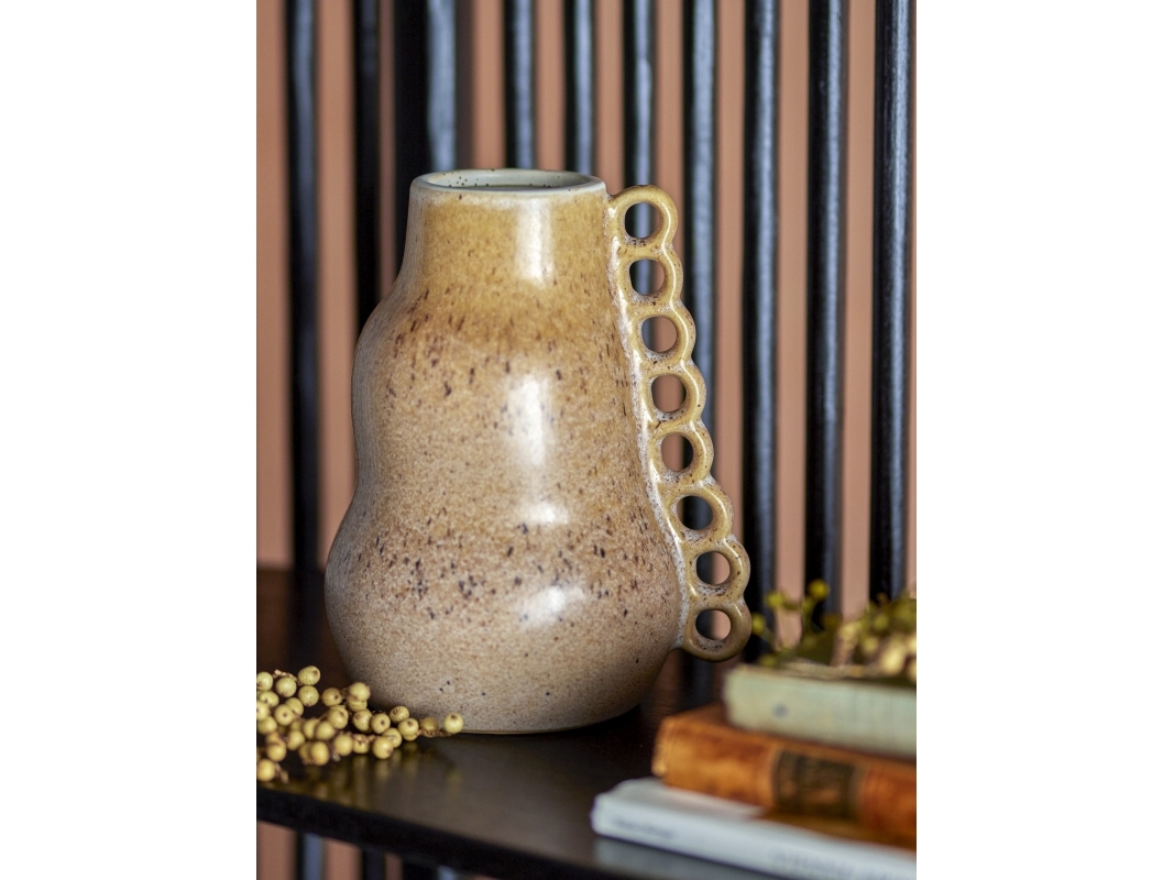 Bloomingville CREATIVE COLLECTION Souri vas brun stengods