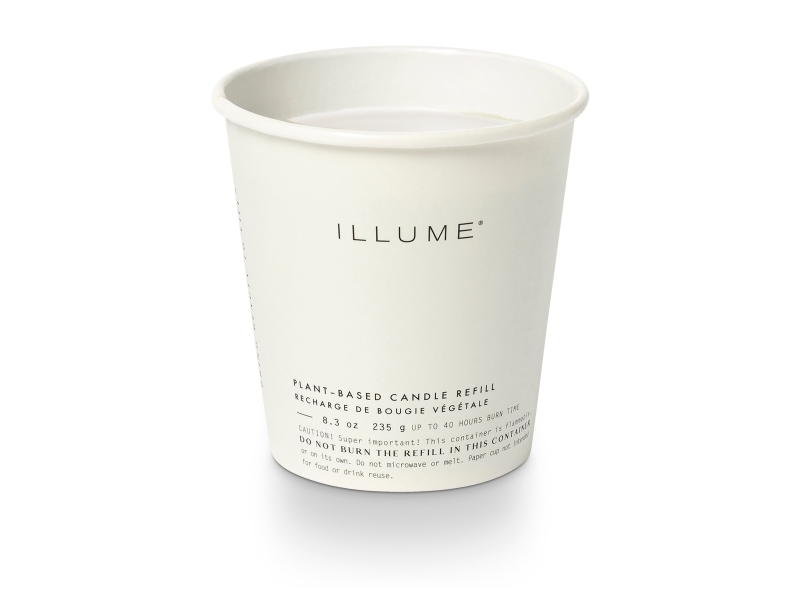 Illume Coconut Milk Mango Kerze Refill, Weiß,