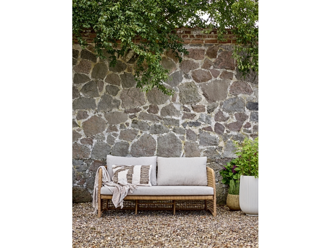 BLOOMINGVILLE Penzano soffa, Natur, Polyrattan | Bostäder - Utomhus- och trädgårdsliv - Soffa | GameStuff