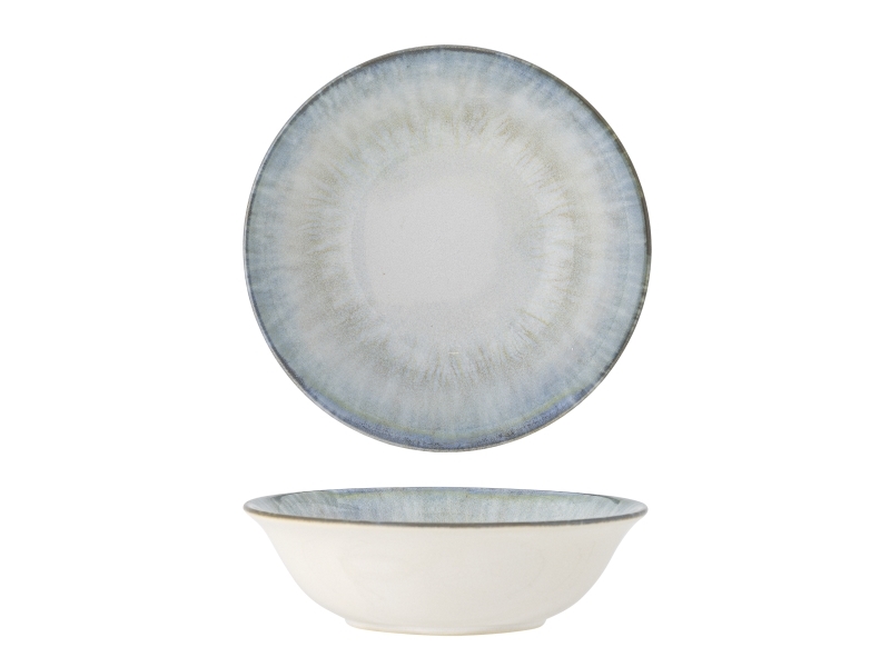 Bloomingville Calen Schale, Blue, Steingut