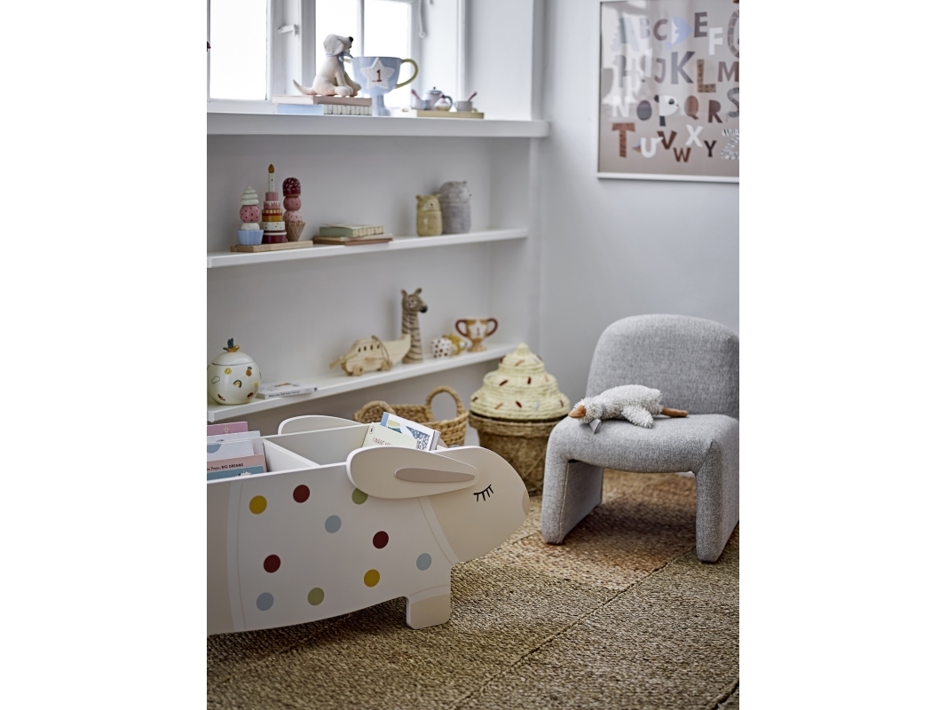 Bloomingville Mini Villja Bücherständer, Bunt, Fsc 100%, Mdf