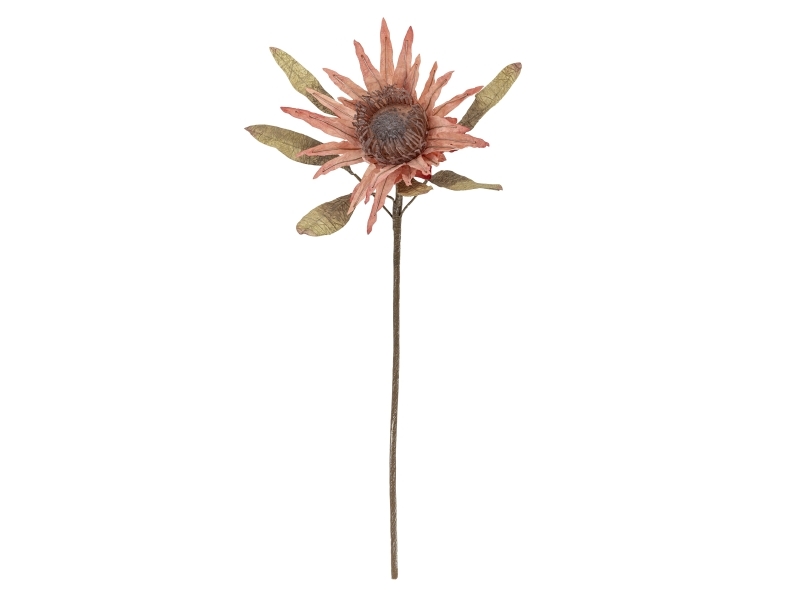 Bloomingville Protea Stilk, Rosa, Kunstige Blomster