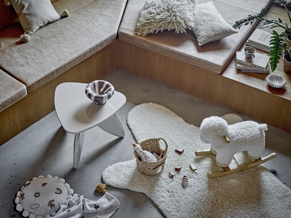 Bloomingville Ladris Skål, Brun, Stentøj