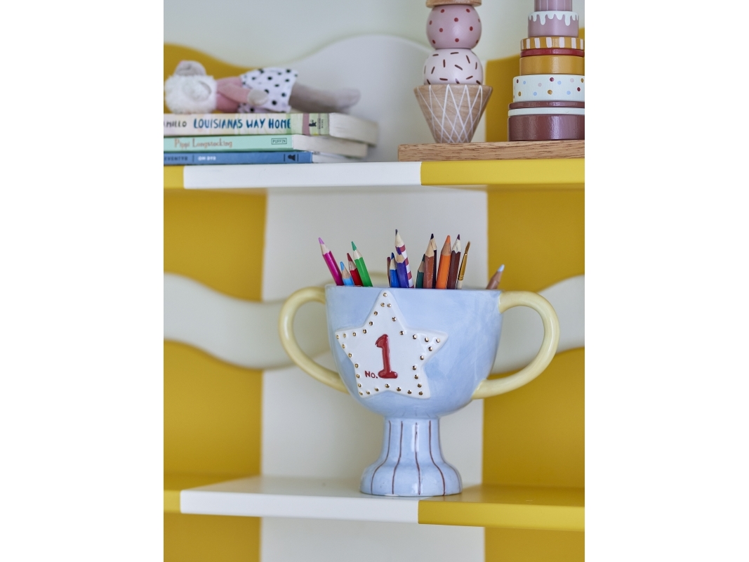 BLOOMINGVILLE MINI Trophy Urtepotteskjuler, Multifarvet, Keramik | Baby & barn - Dekoration - Burkar och krukor | GameStuff