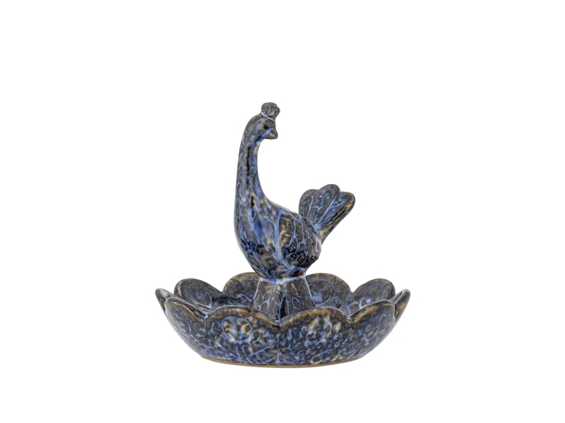 Creative Collection Kali Schale, Blau, Steingut