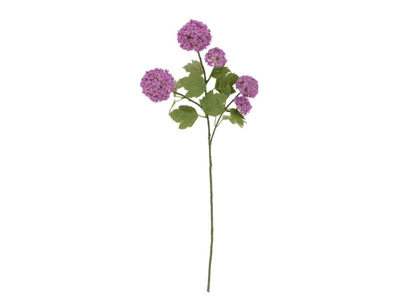 Bloomingville Snowball Stilk, Lilla, Kunstige Blomster