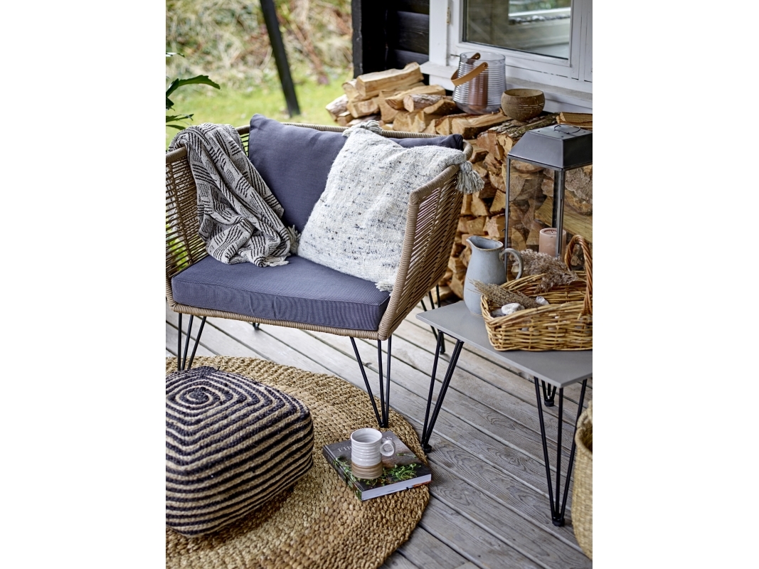 Bloomingville - Mundo Sofabord, Grå, Fibercement, L55xH42xW55 cm