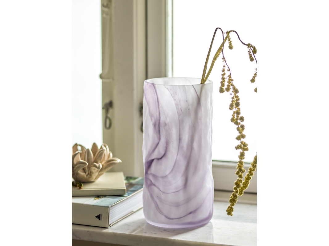 BLOOMINGVILLE Moore maljakko, violetti, lasi