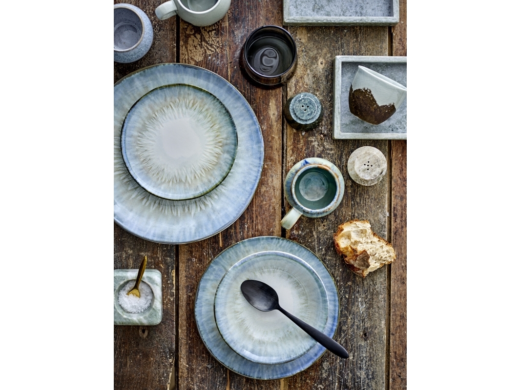 BLOOMINGVILLE Calen lautanen, sininen, kivitavaraa